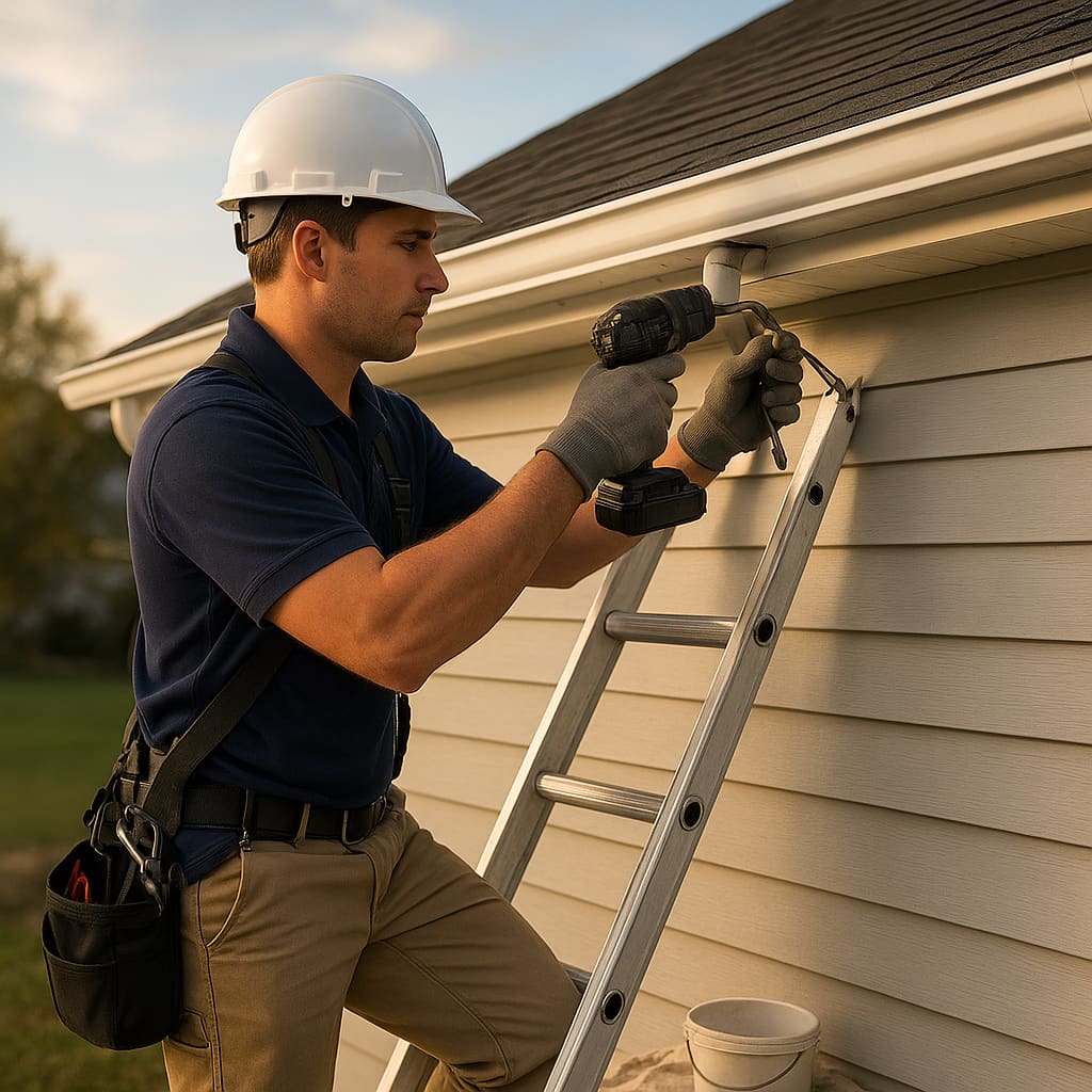 Dachrinnen Reparatur